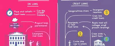 Préstamos vs. Líneas de Crédito: Diferencias Clave